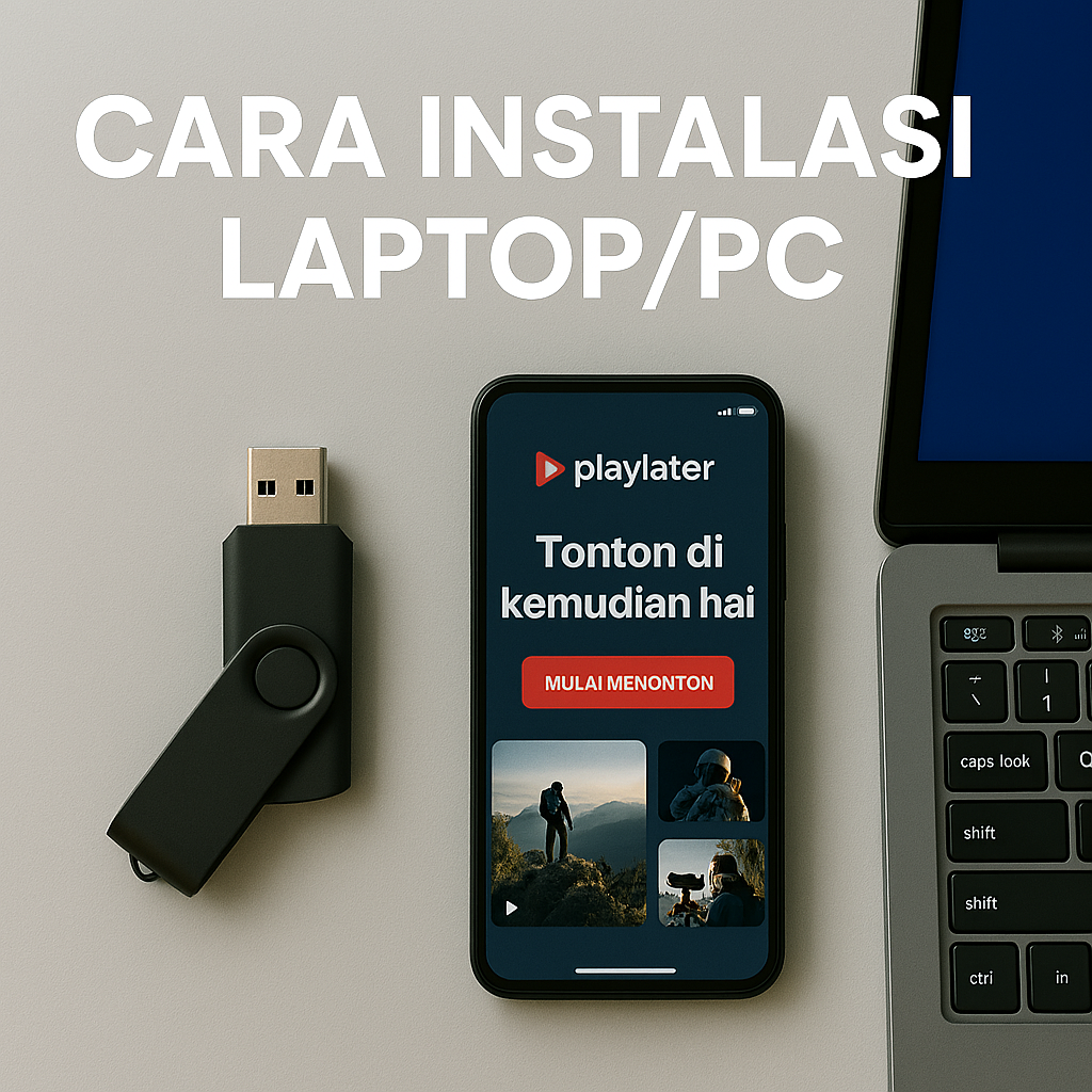 Cara Instalasi Laptop/PC Menggunakan Flasdisk