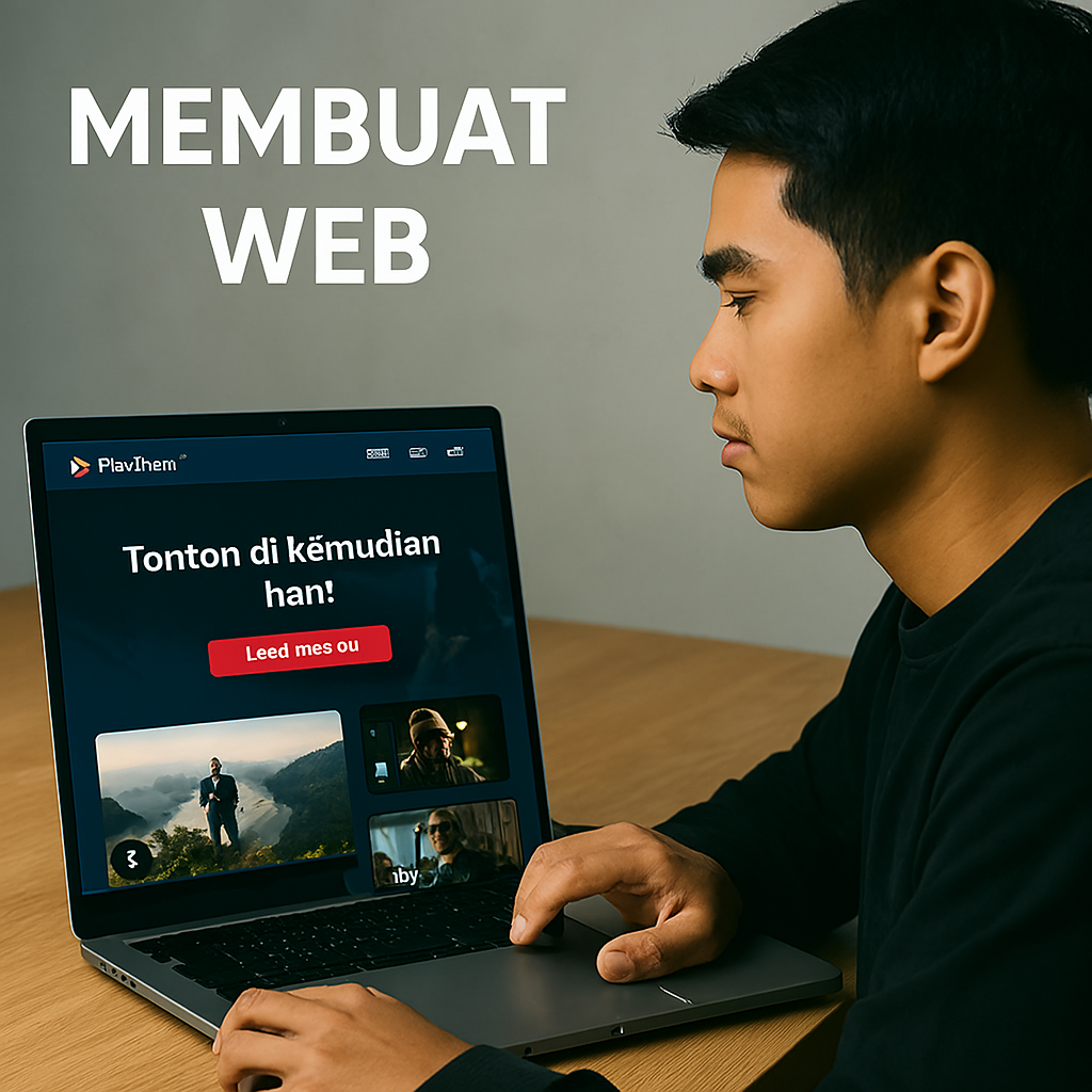 Membuat web Playlater