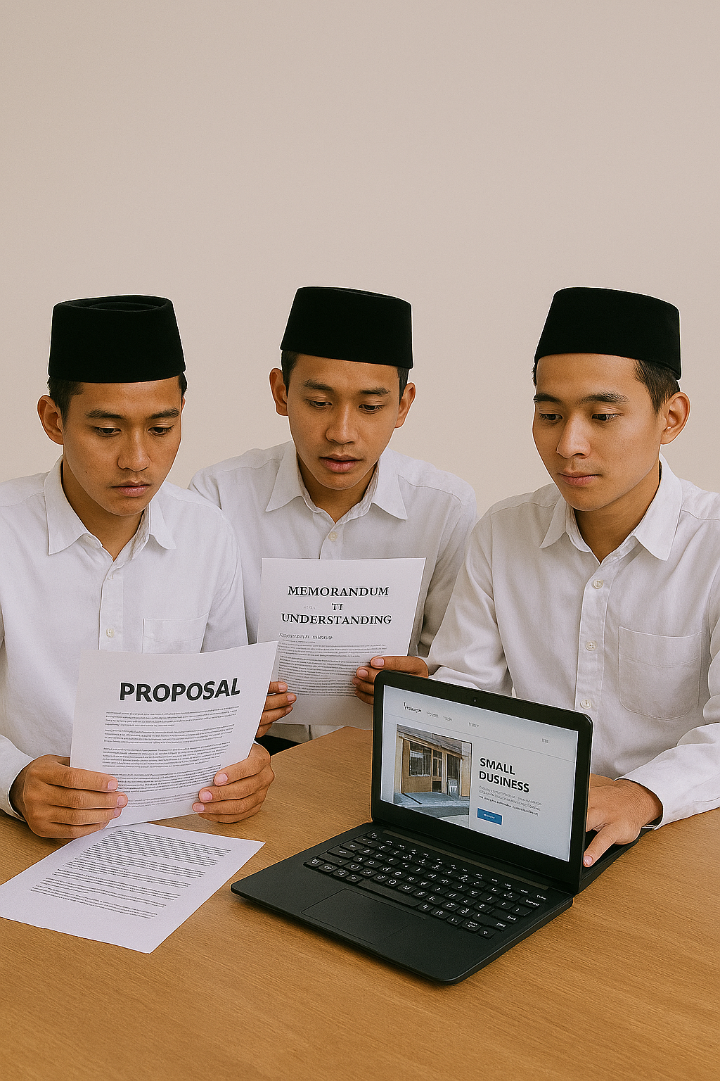 Proposal, Mou dan pembuatan Web untuk UMKM